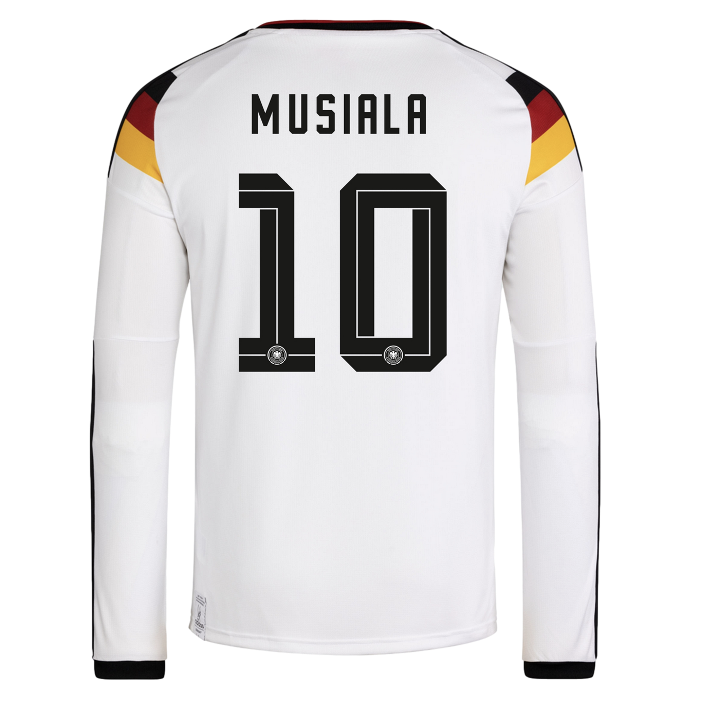 Adidas Germany 2026 Musiala #10 Long Sleeve Home Jersey
