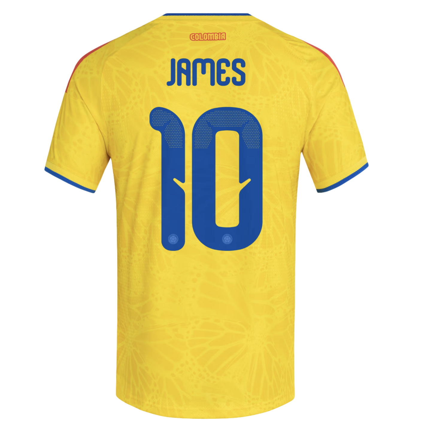 Adidas Colombia 2026 James #10 Authentic Home Jersey