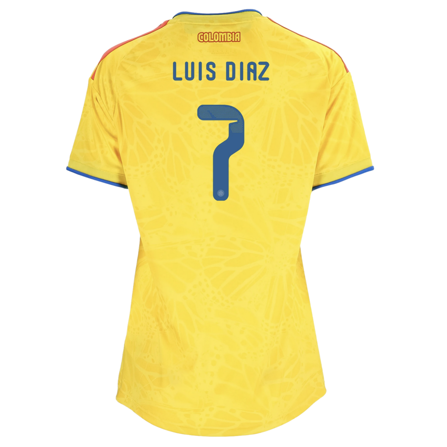 Adidas Colombia 2026 Luis Diaz #7 Womens Home Jersey