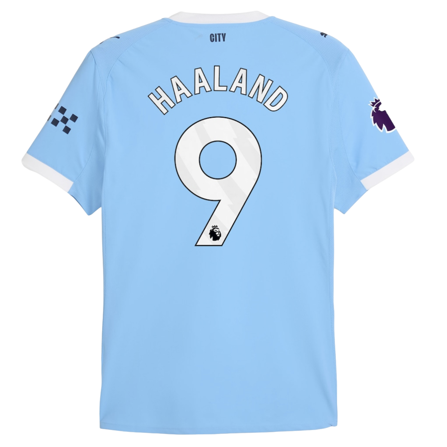 Puma Manchester City 25/26 Haaland #9 Authentic Home Jersey
