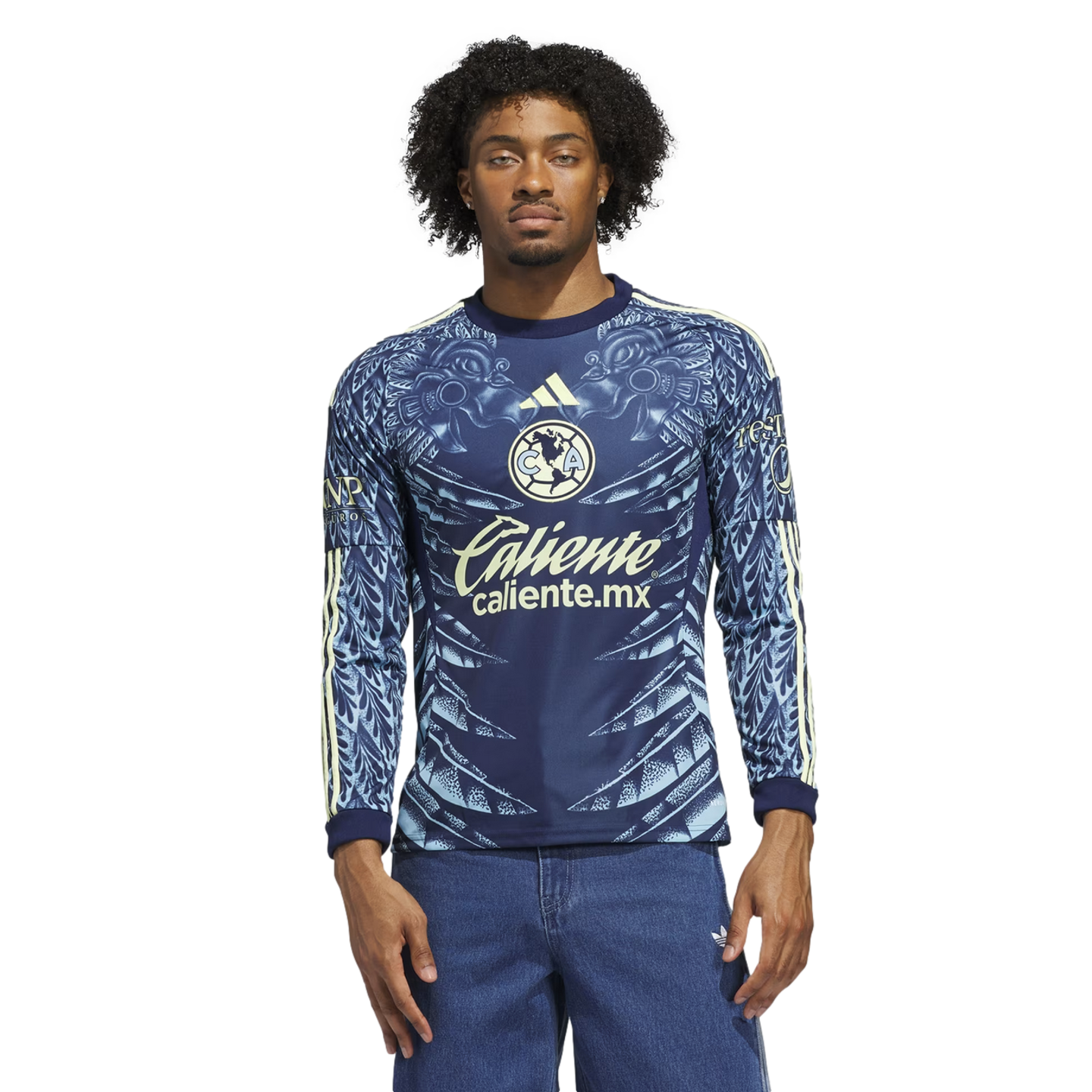 Adidas Club America 25/26 Long Sleeve Away Jersey Soccer JN8637