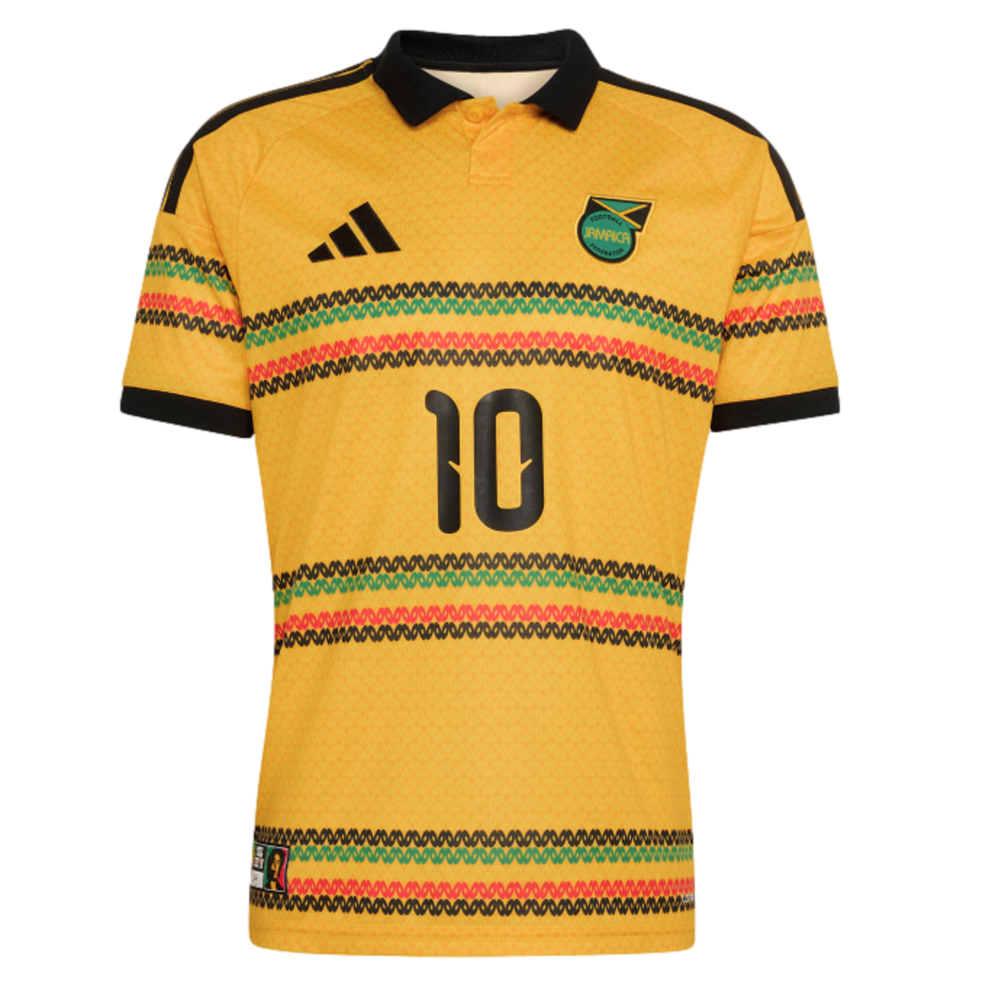 Adidas Jamaica 2026 Bob Marley #10 Home Jersey