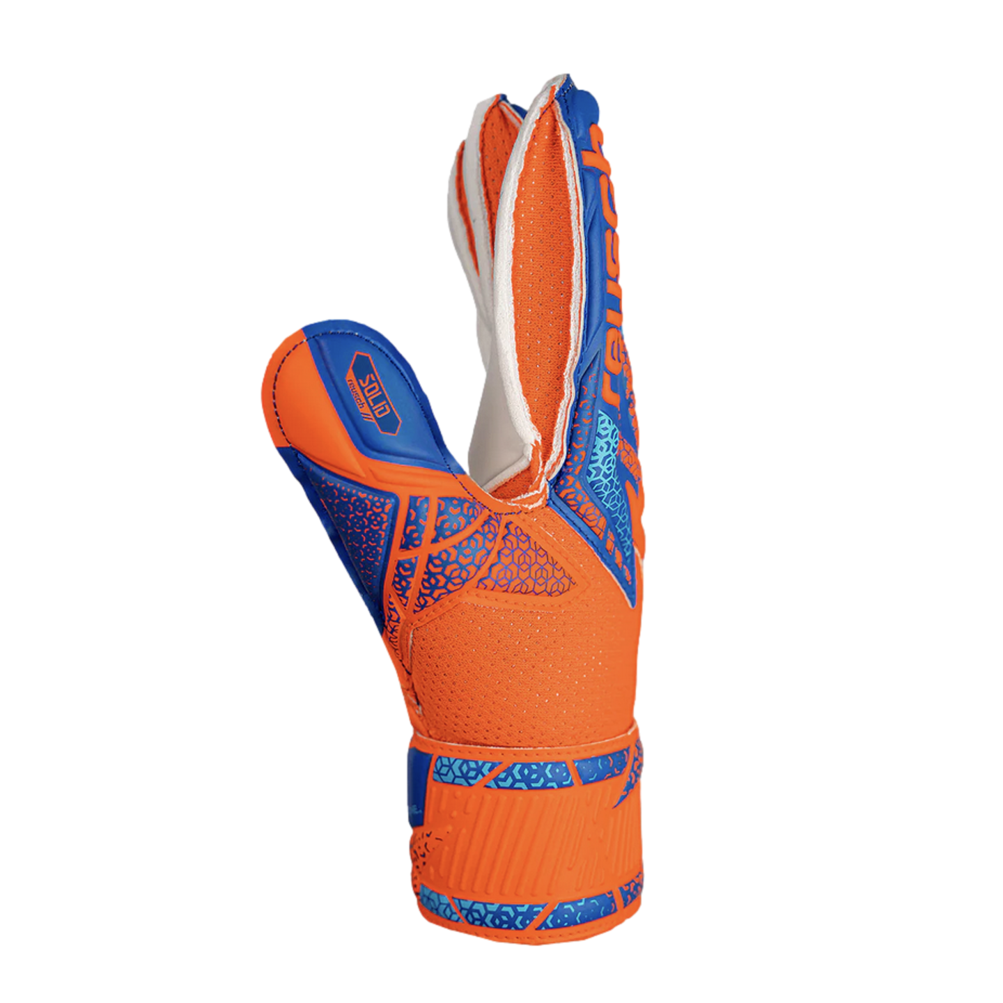 Reusch Attrakt Solid Finger Support Youth Goalkeeper Gloves