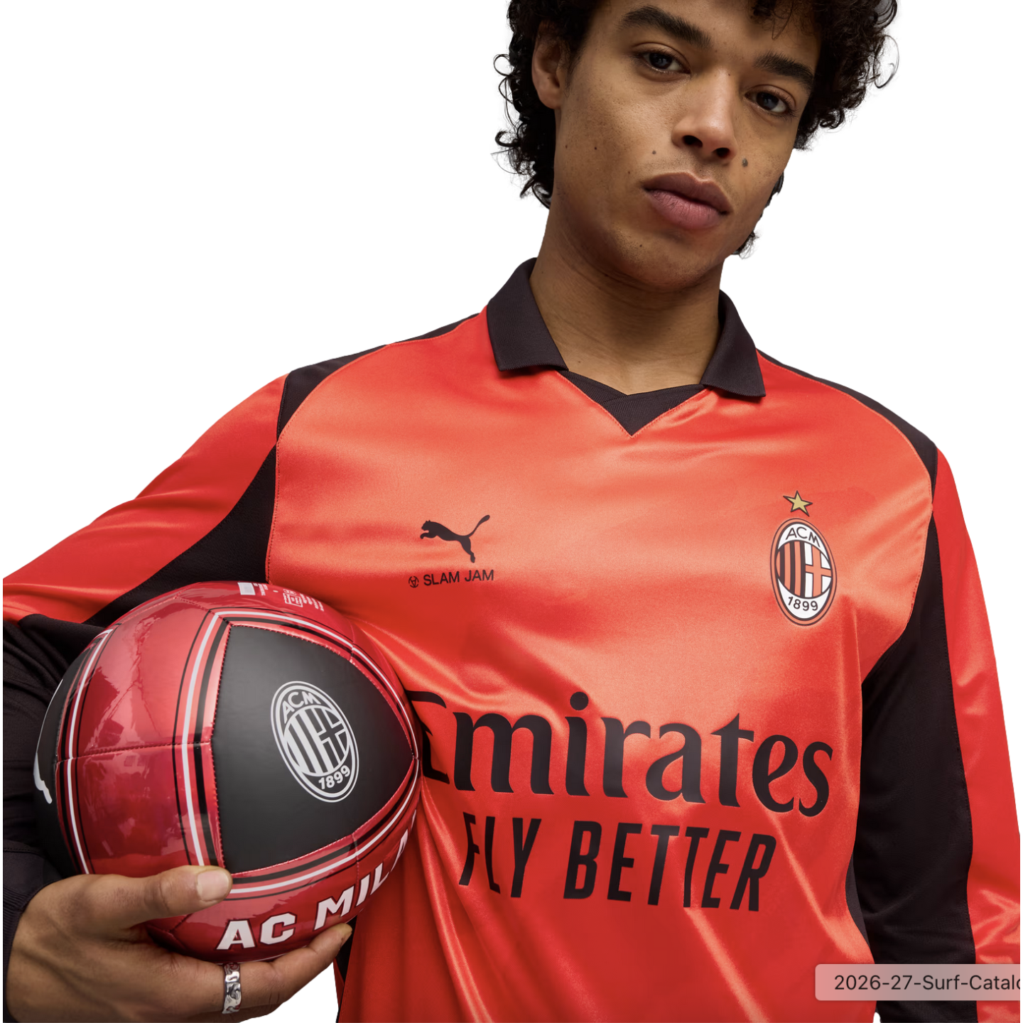 Puma AC Milan x Slam Jam 25/26 Long Sleeve Jersey