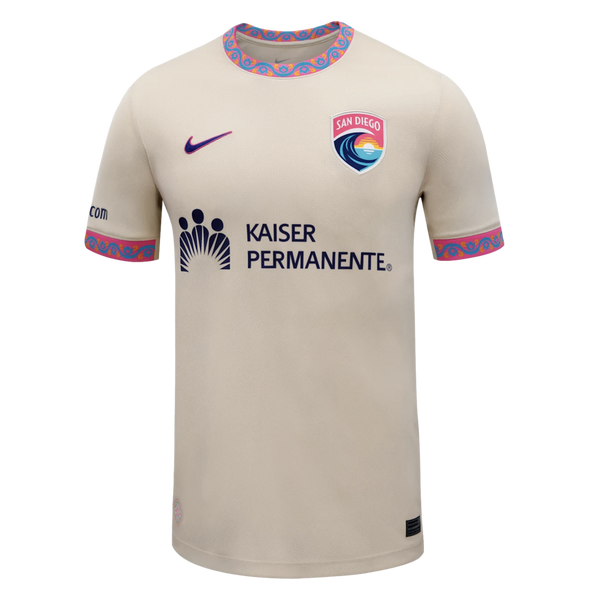 San Diego Wave 2026 Home Jersey Soccer J000666-SDWF White