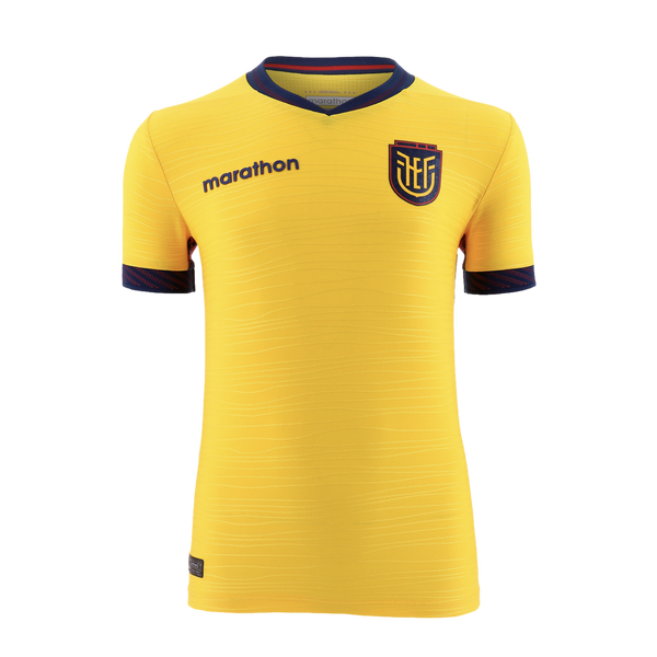Marathon Ecuador 2026 Youth Home Jersey Soccer 068CMC04740 Yellow