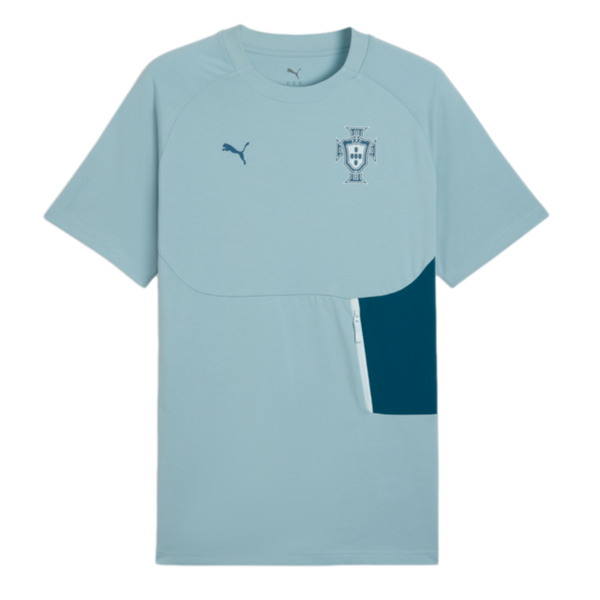 Portugal Pumatech Pocket Tee Soccer 784803-20 Blue Portugal Pumatech Pocket Tee Soccer 784803-20 Blue