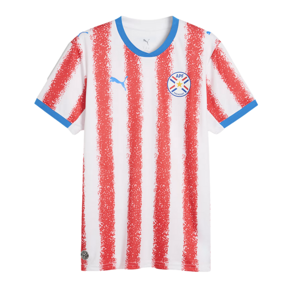 Paraguay 2026 Home Jersey Soccer 697015-01 White