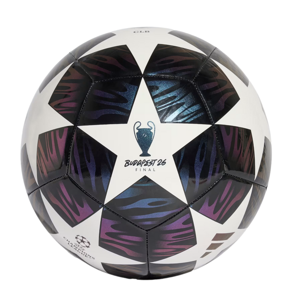 fランボール UCL Finals Club Ball Soccer JX9091 Black