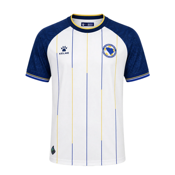バレンシア ユニフォーム ガヤ 海外サッカー Bosnia & Herzegovina 2026 Away Jersey Soccer 7651TX1927 White