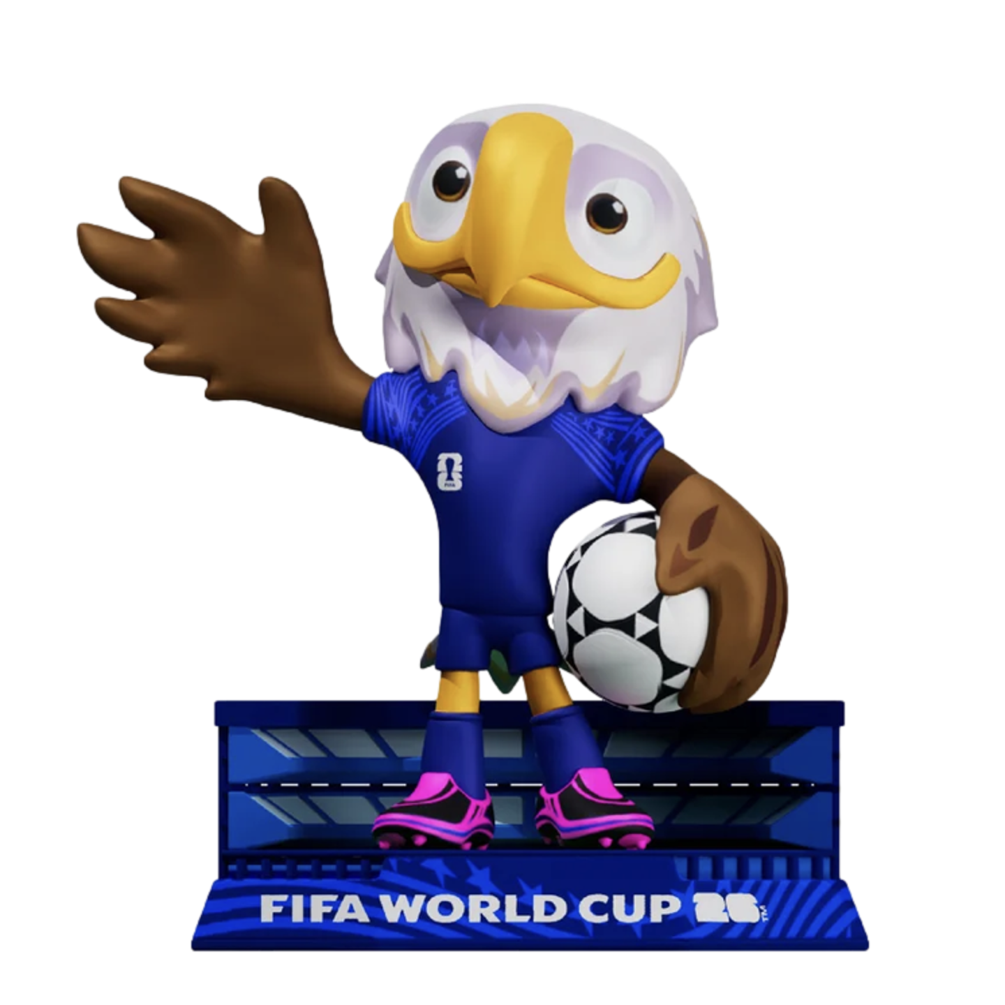 World Cup 2026 Mascots Figurines - USA/Mexico/Canada 3 Pack