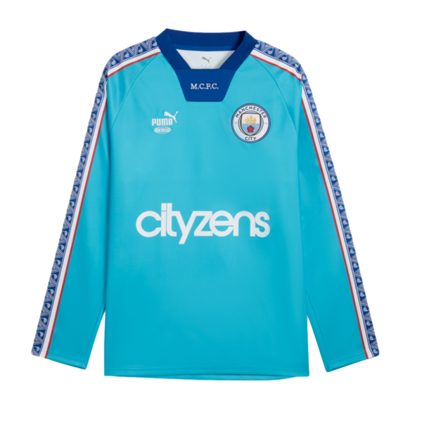 Manchester City King Long Sleeve Jersey Soccer 786294-35 Blue
