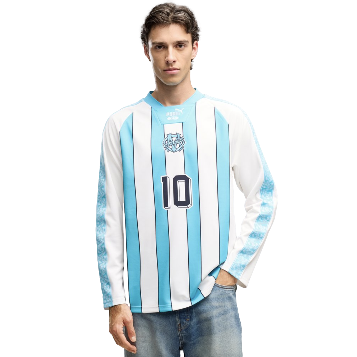 Puma Olympique Marseille King Long Sleeve Jersey