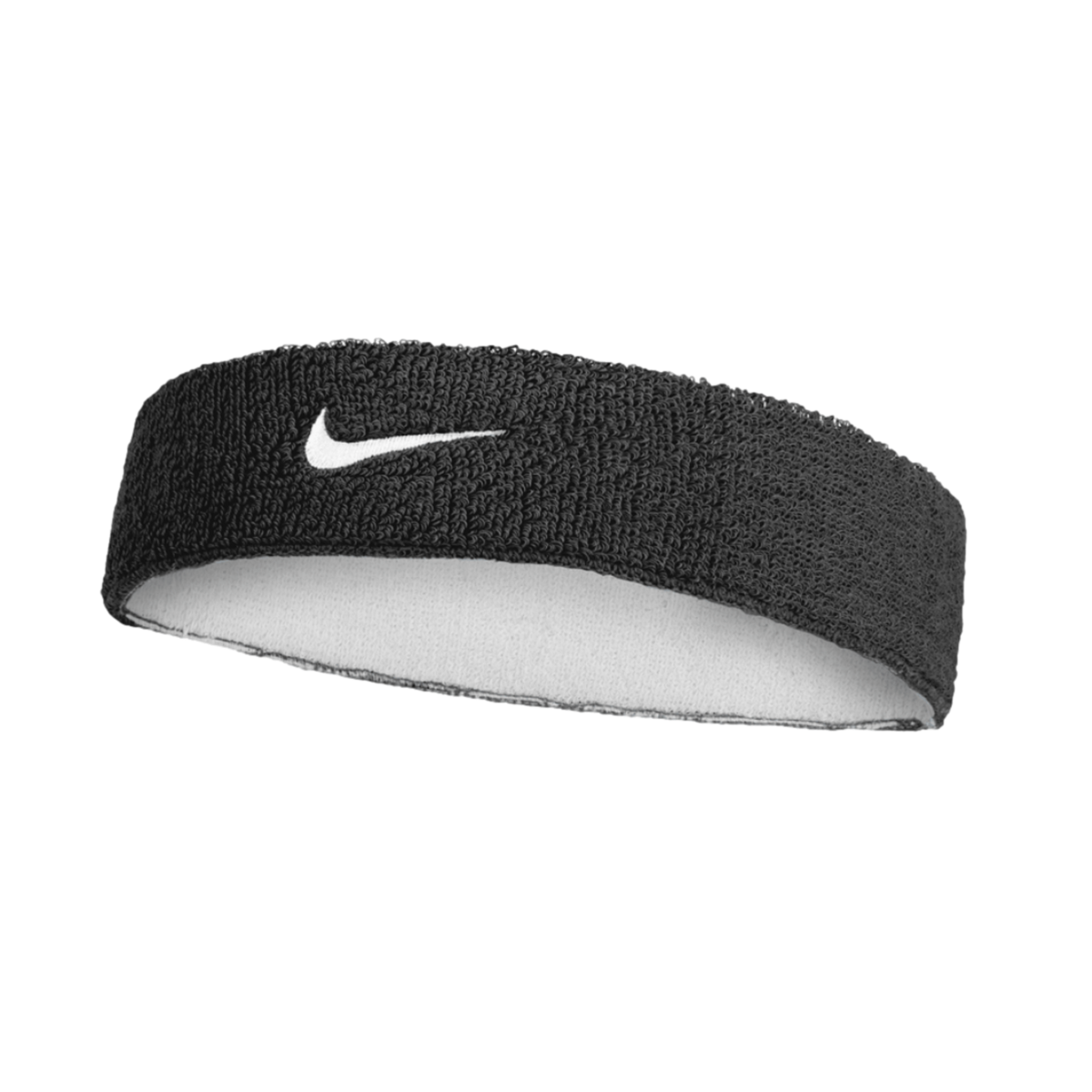 Nike Swoosh Classic Reversible Headband - Black/Whte