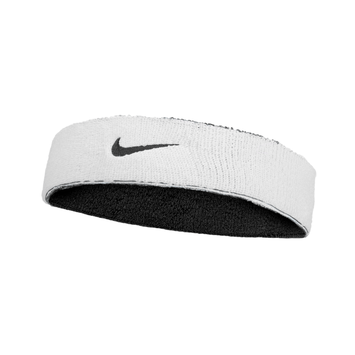 Nike Swoosh Classic Reversible Headband - Black/Whte