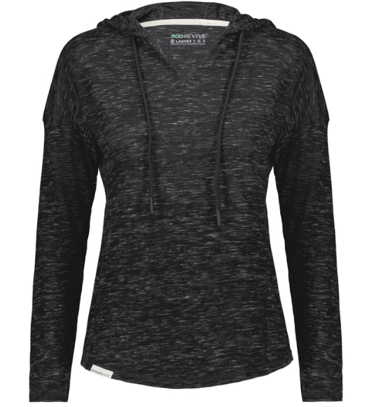 Holloway Ladies Monterey Hoodie - Black Heather