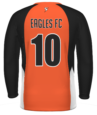 Eagles FC Custom Youth Goalkeeper Jersey - Orange/Black