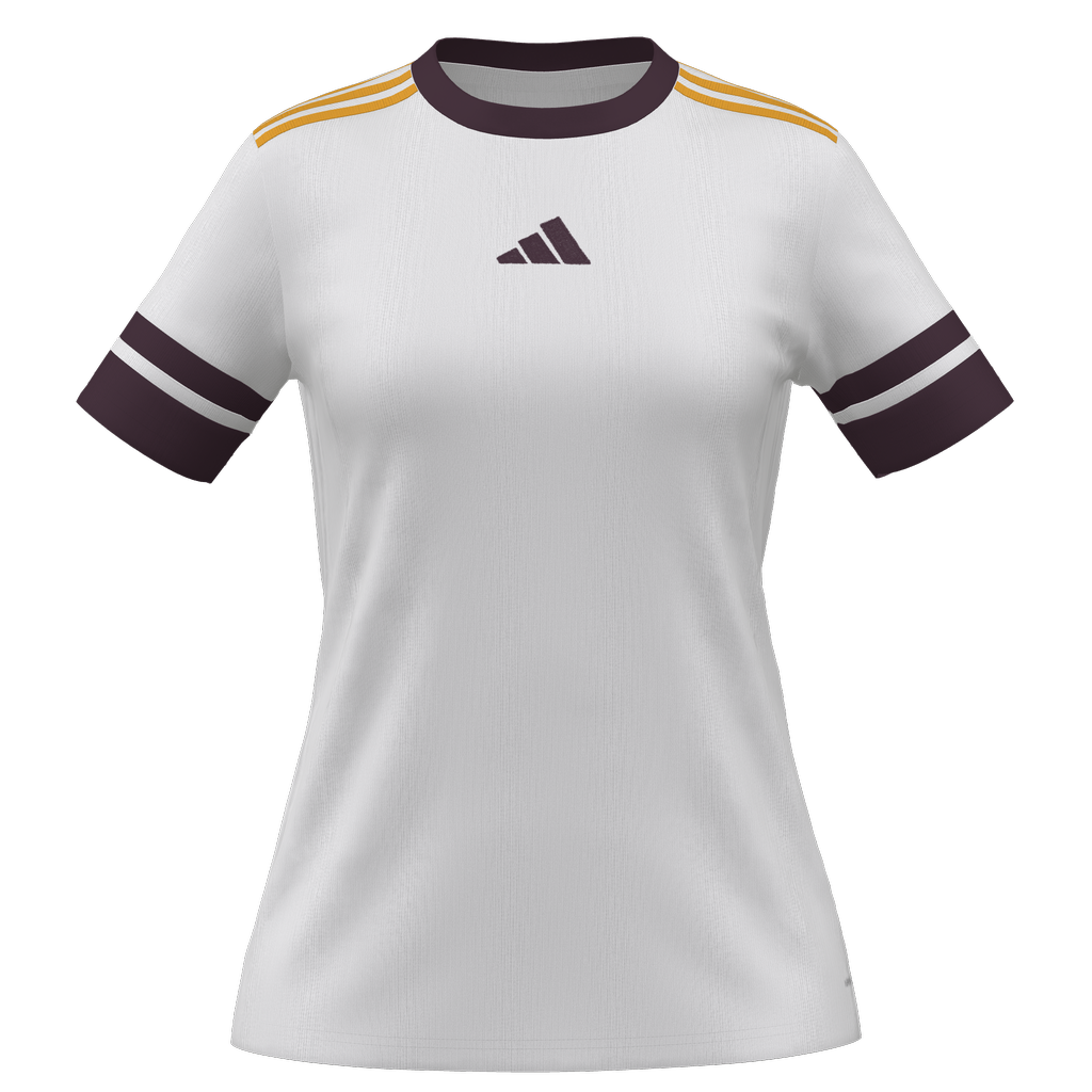 Squadra 25 Women Jersey (WV) - White JD7458-WV-WHT