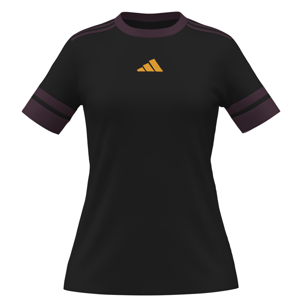 Squadra 25 Women Jersey (WV) - Black JD7458-WV-BLK