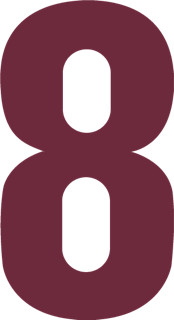 8" TEAM US - MAROON #8