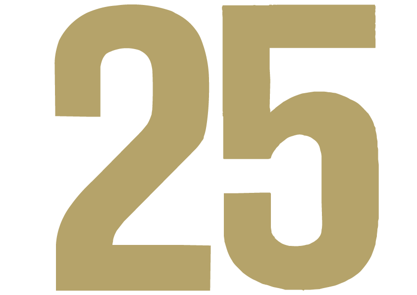 Stahls Team US 4-inch Number - Vegas Gold