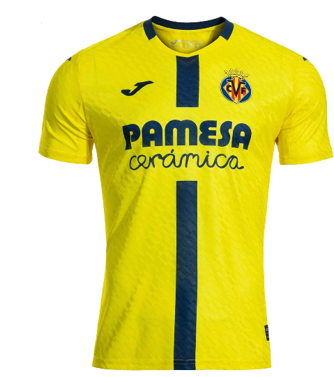 (JOMA-AI10601C0201) Joma Villareal Official Home Jersey - Yellow