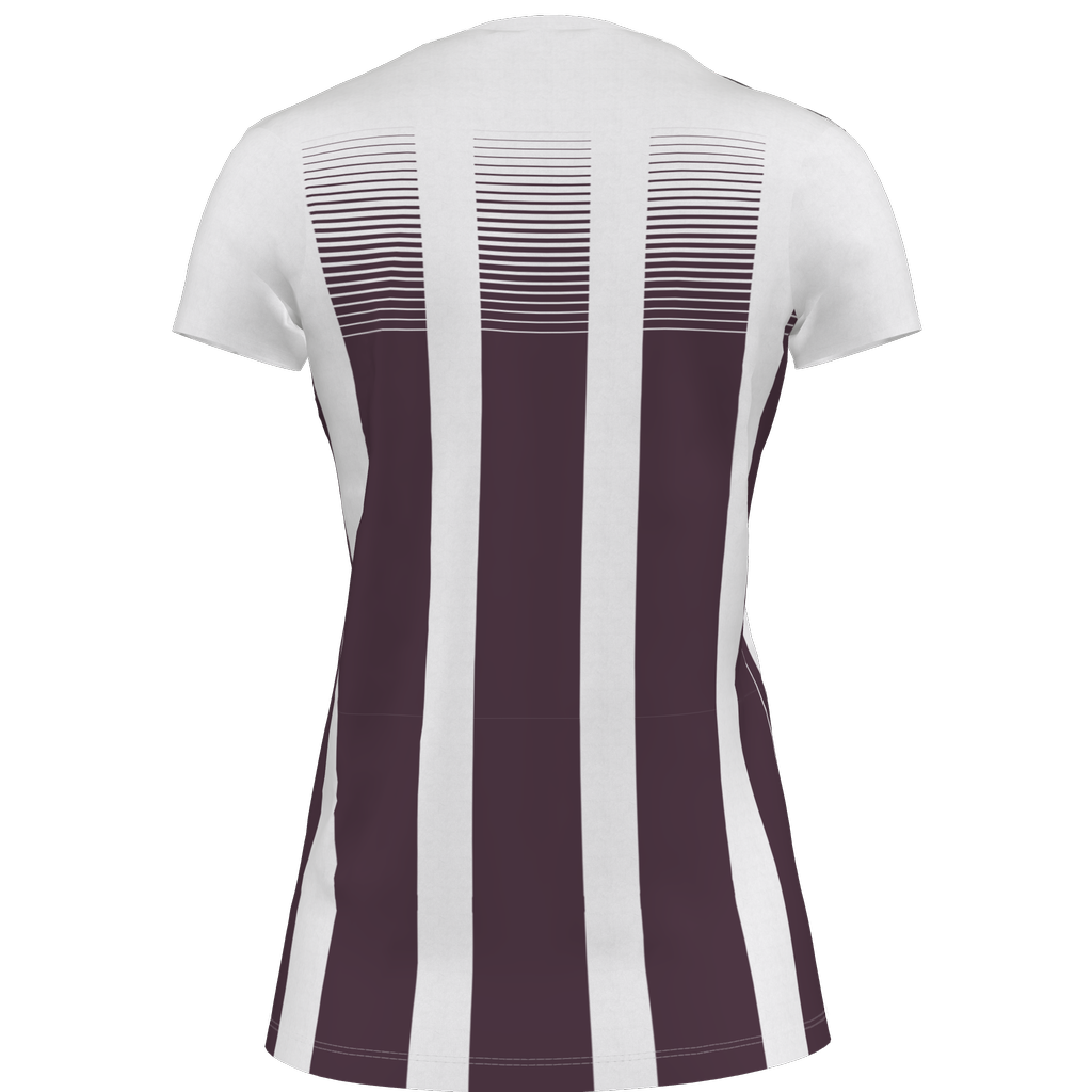 adidas Womens Custom Graphic 25 Jersey Liv Fusion - White