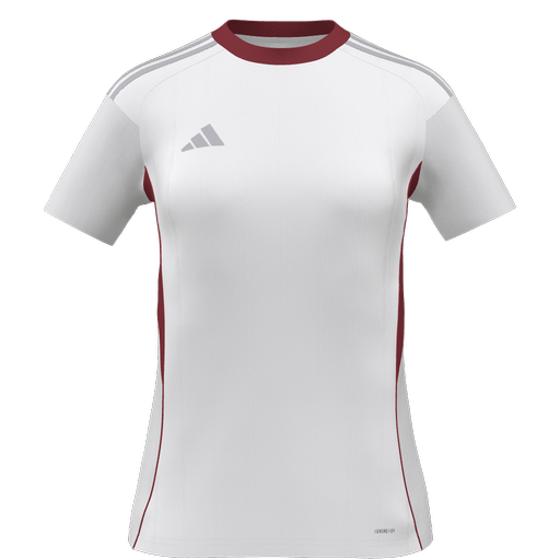 adidas Women's Tiro 25 Competition Custom Jersey Penn Fusion - White