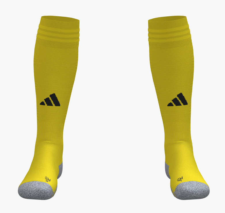 Placer- Game Sock- Yellow