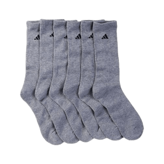 Adidas Cushioned Compression Crew Socks (6 Pack)