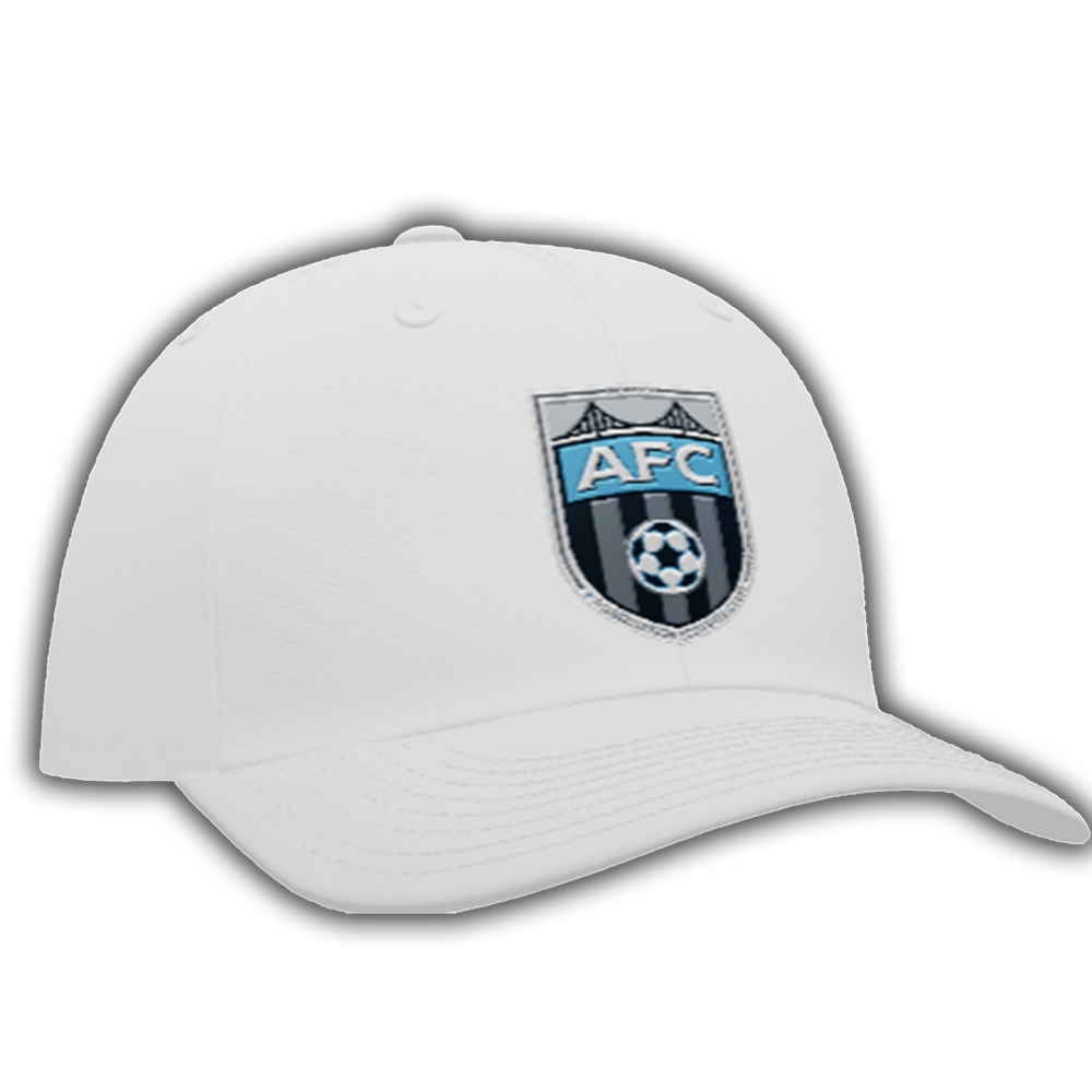AFC Hook & Loop Adjustable Hat (WHITE)