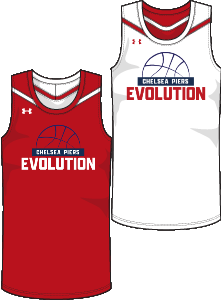 Under Armour Clutch 2 Reversible Jersey - Red UKJ128M-RED/WHITE