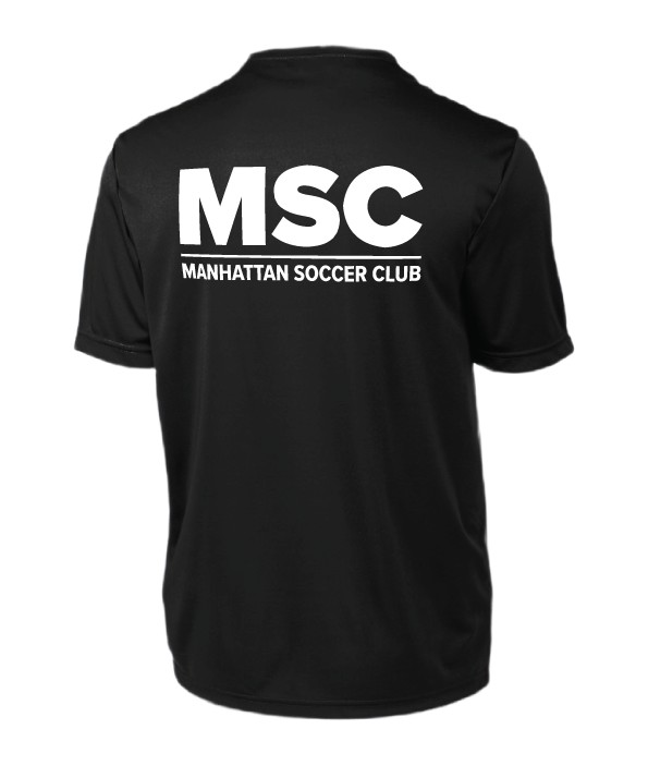 Sport-Tek Youth PosiCharge Competitor Tee - Manhattan SC Black