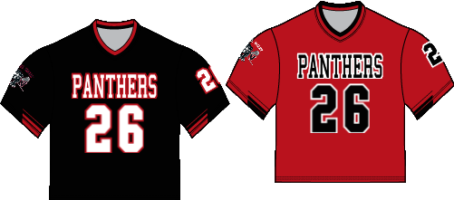 Alleson Reversible Lacrosse Jersey - Red/Black