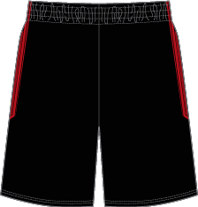 Alleson Lacrosse Short - Black