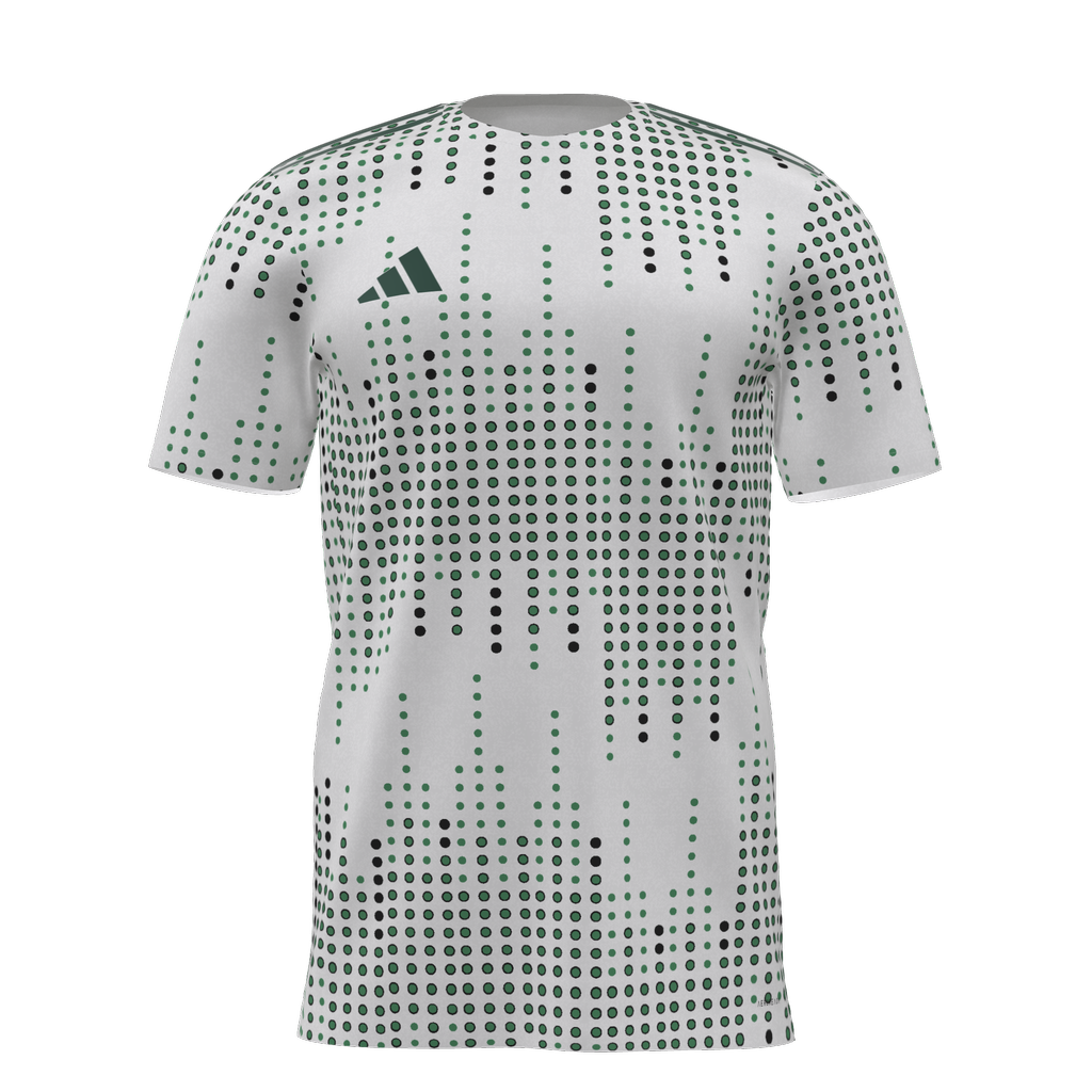 adidas Custom Graphic 25 Jersey Castro Valley SC - White