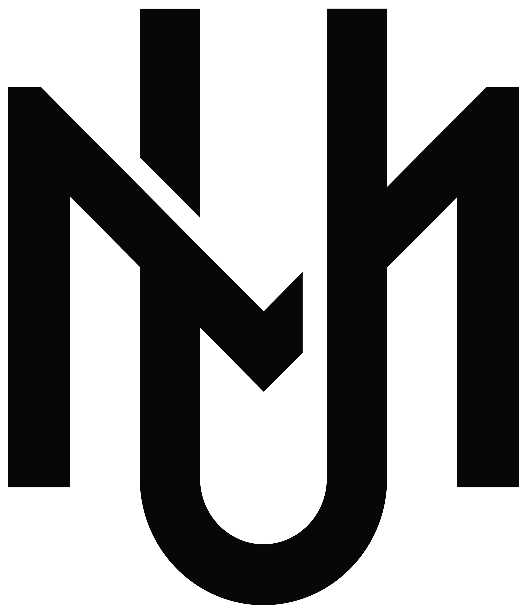 Minneapolis United Center Chest Emblem Logo - Black