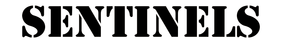 Sentinels Splash Text - Black