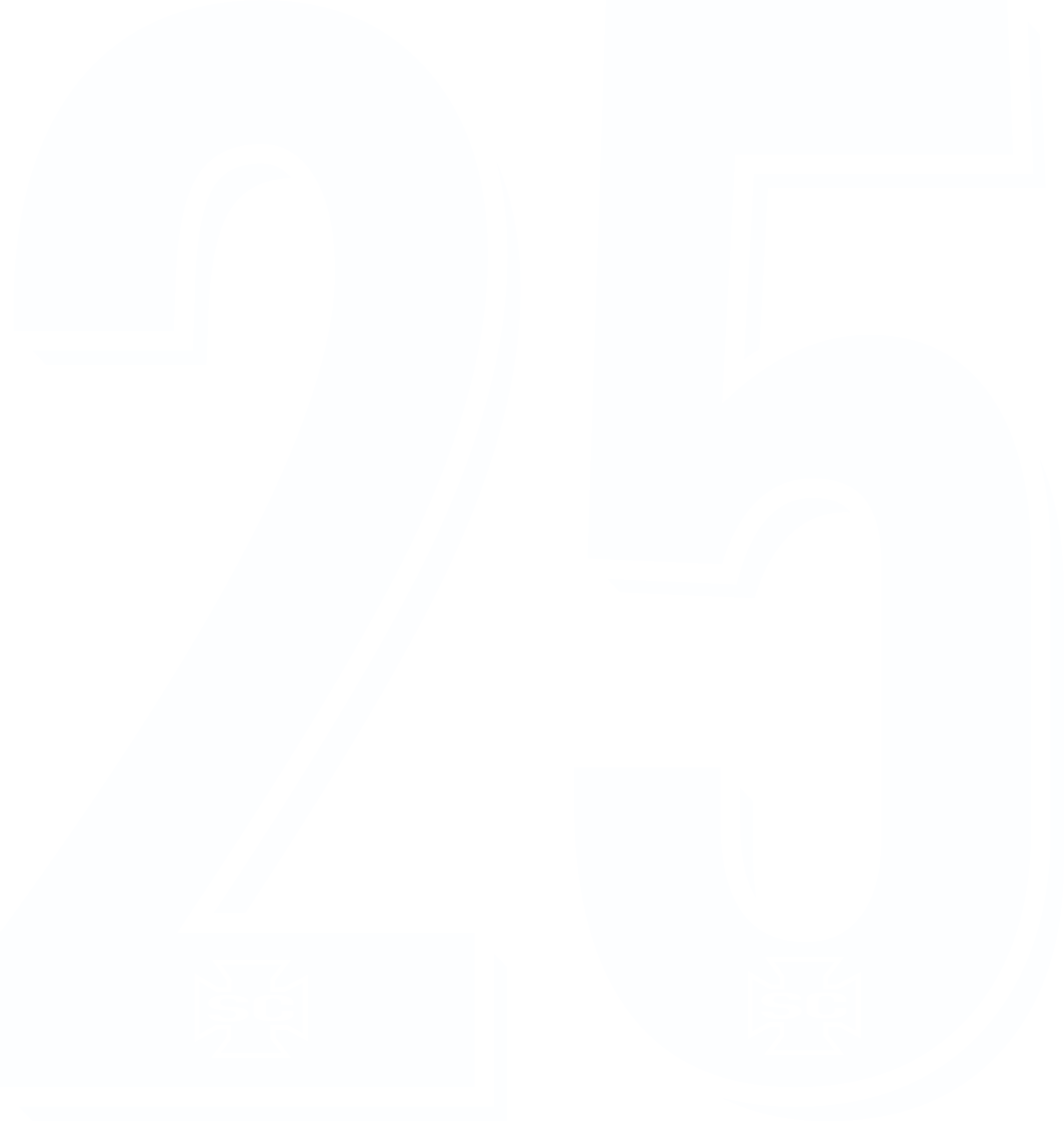 SCX Number 8in White