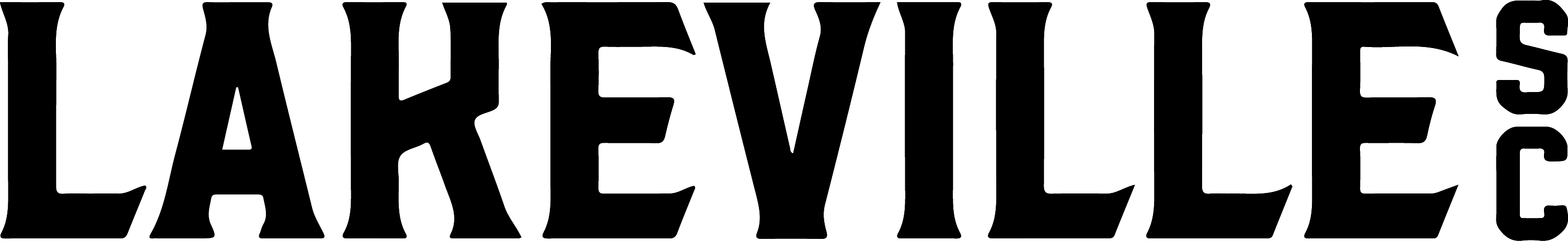 Lakeville SC Tag Text Black