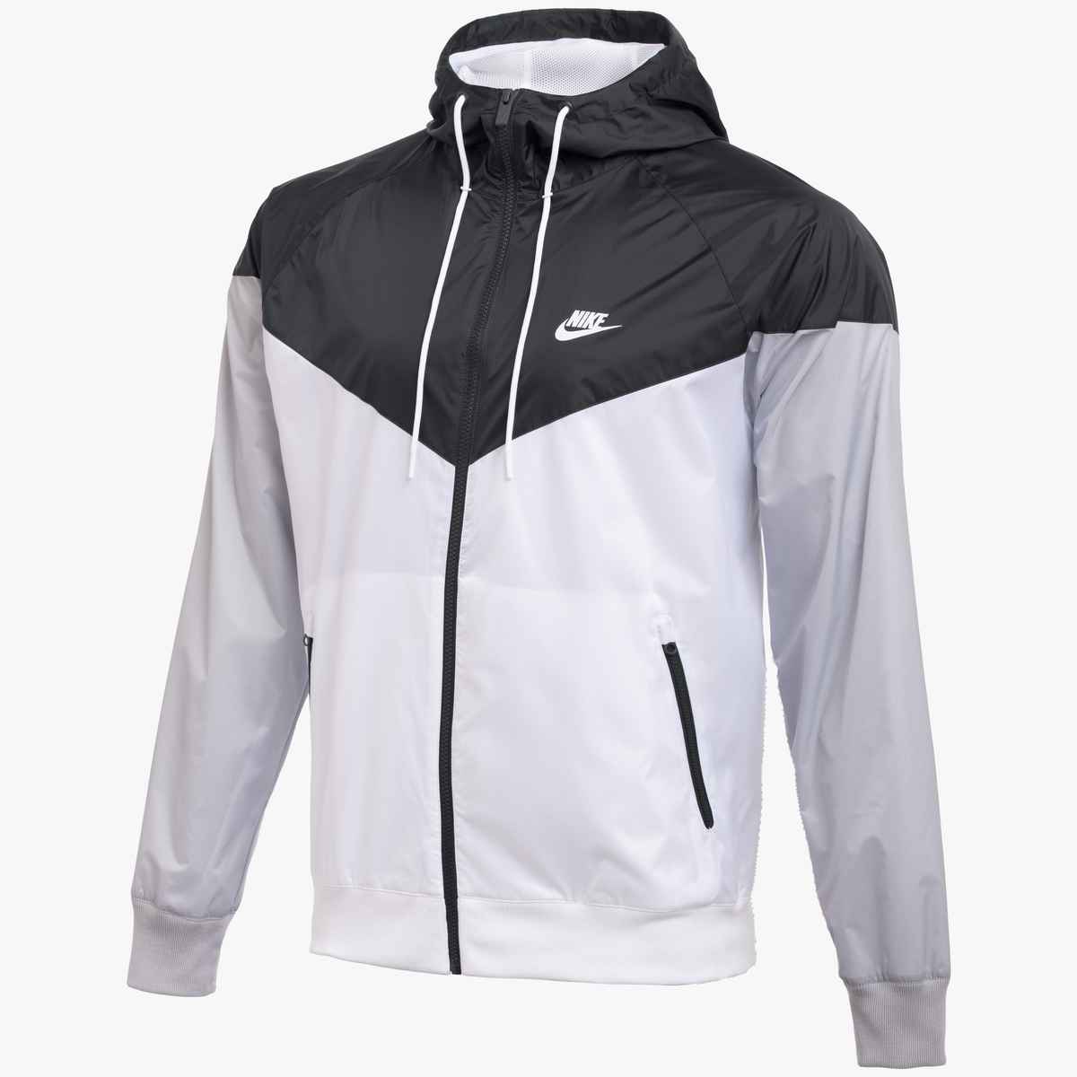 Nike Hooded Training Windbreaker- Graphite/White