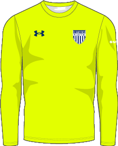 Under Armour Youth AF L/S Goalkeeper Jersey Chelsea Piers CT - Fluorescent Yellow UJUJG5Y-CPCT-FLUOYELL