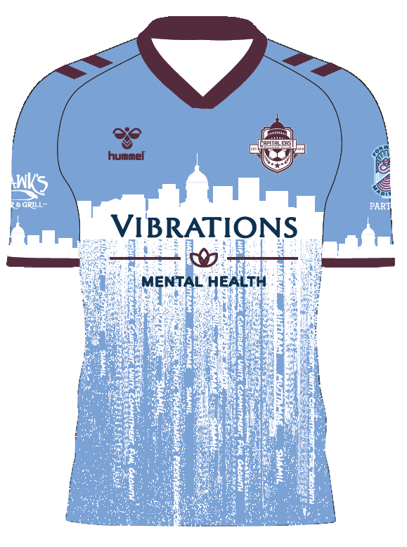 Hummel Custom Capital East Jersey - Light Blue