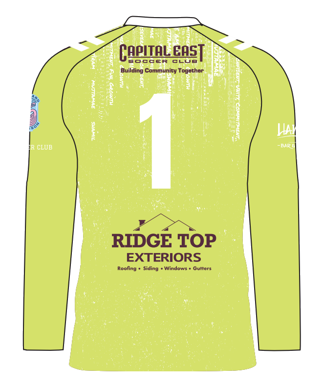 Hummel Custom Capital East GK Jersey - Lime