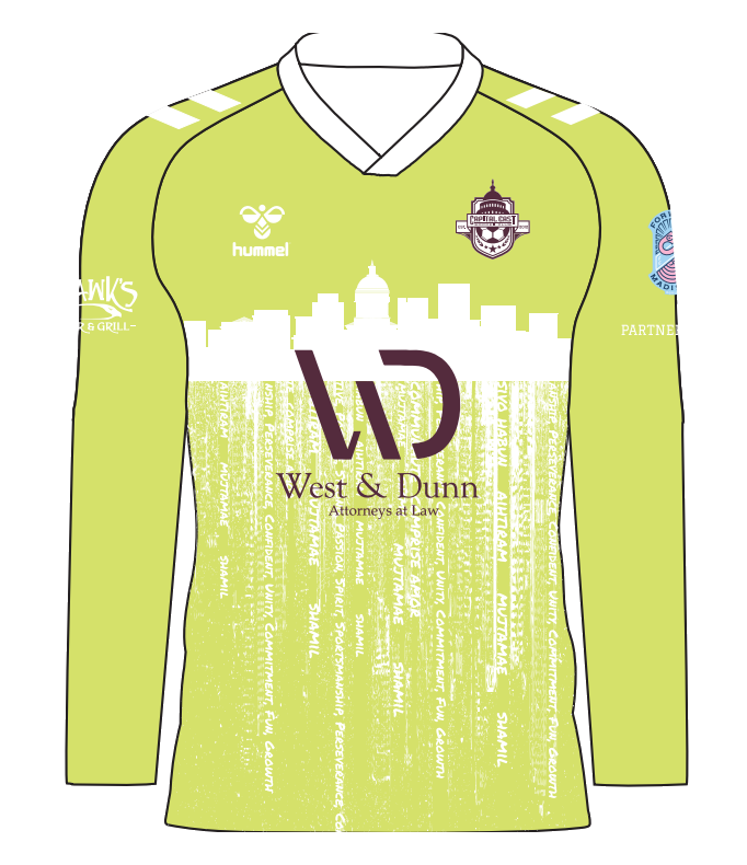 Hummel Custom Capital East GK Jersey - Lime