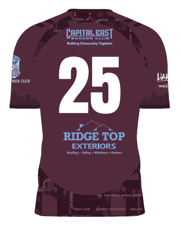 Hummel Custom Capital East Jersey - Maroon