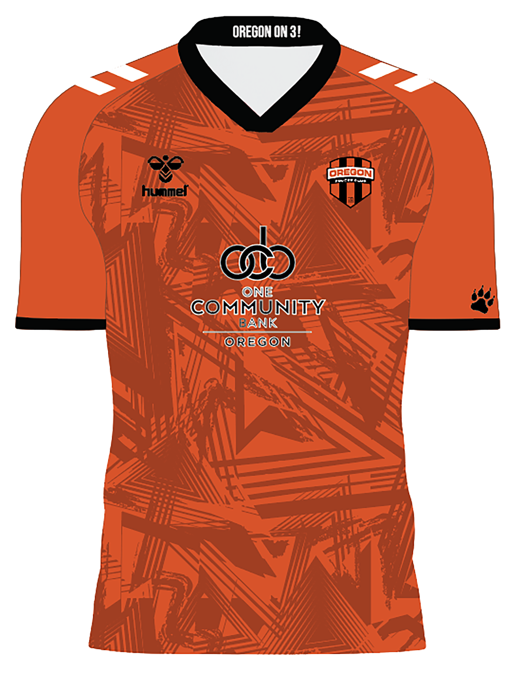 Hummel Custom Oregon SC Jersey - Orange