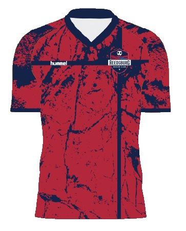 Hummel Custom Reedsburg Jersey - Red/Navy