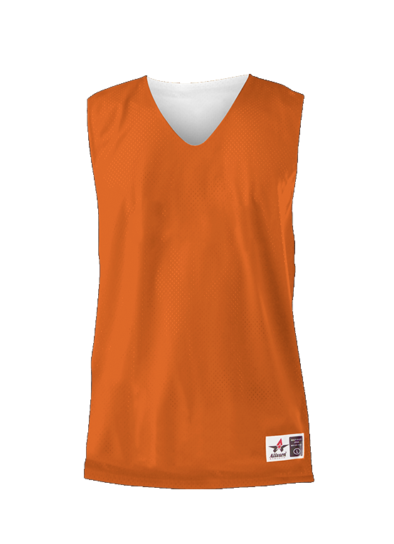 Badger Reversible Mesh Tank - Orange/White