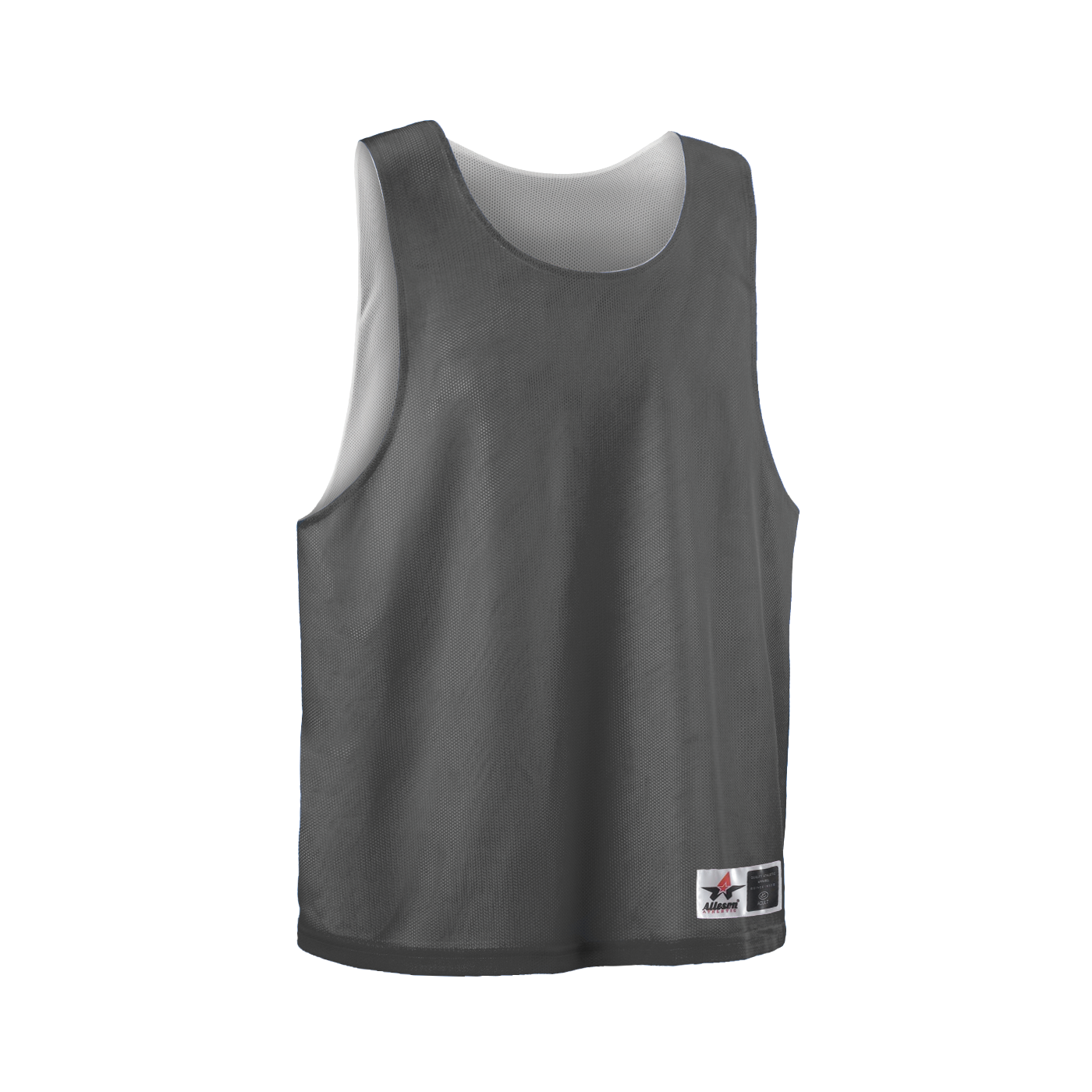 Badger Youth Reversible Pinnie - Safety Yellow/Graphite